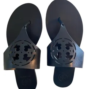 Tory Burch Navy Sandals