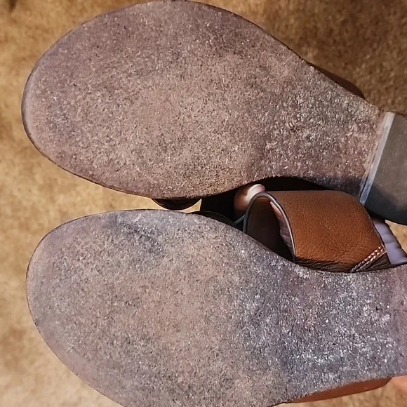 Tory Burch Patos Disk Leather Sandals