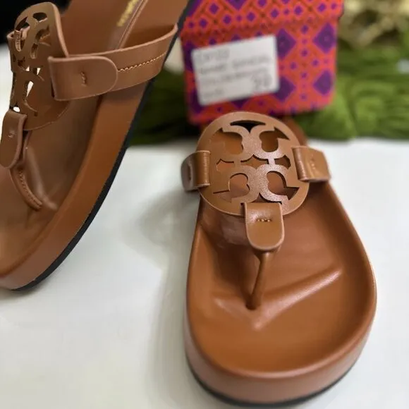 Tory Burch Women's Miller Cloud Sandals Size: 9