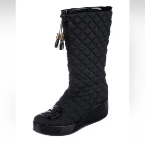 Tory Burch Gigi Quilted Boots