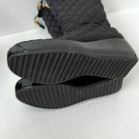 Tory Burch Gigi Quilted Boots
