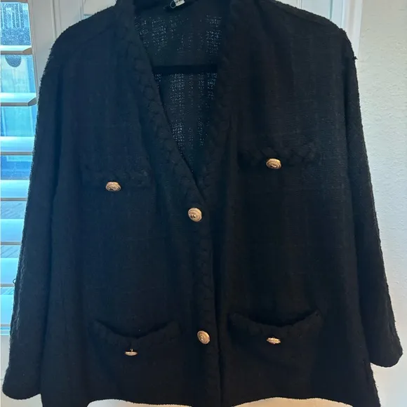 Tuckernuck Clodagh Tweed Blazer XXL