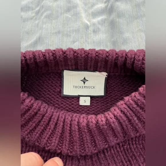 Tuckernuck Women’s Merlot Aiden Sweater, Size S