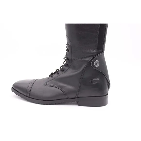 TuffRider Women's Ladies Regal Field Boots Black Leather Sz 7.5