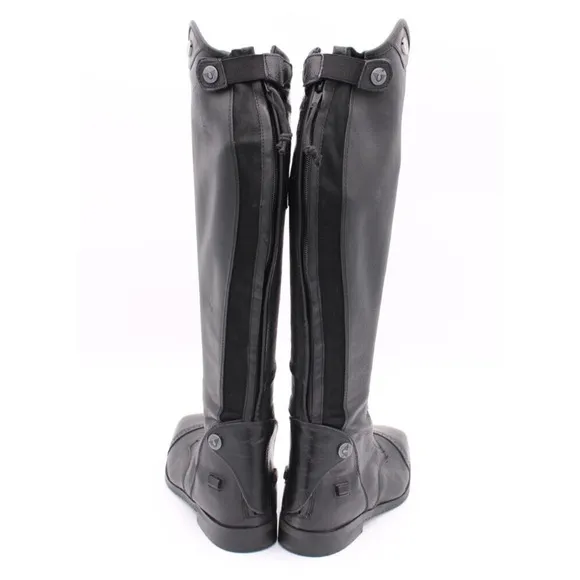 TuffRider Women's Ladies Regal Field Boots Black Leather Sz 7.5