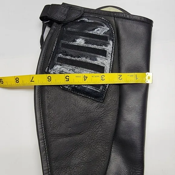 TuffRider Women's Ladies Regal Field Boots Black Leather Sz 7.5