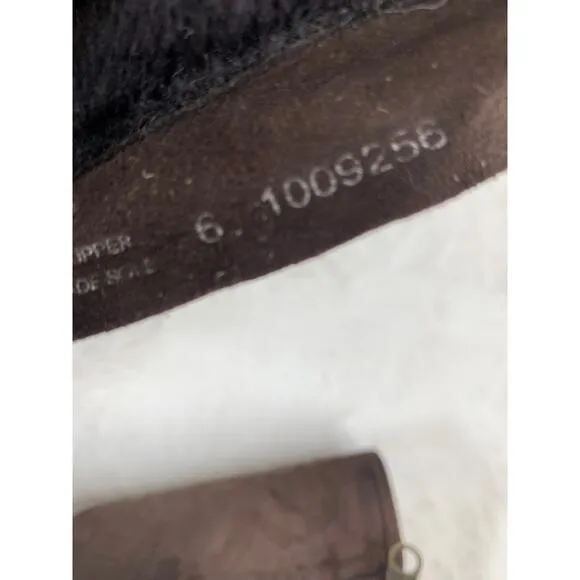 UGG Abree Tall Suede Boots Women’s Size 6 Espresso Brown 1009256