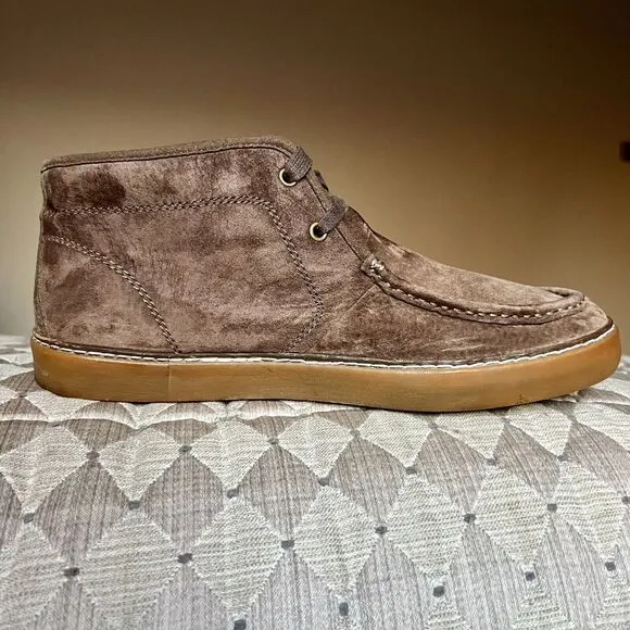 UGG Bayonne Taupe Brown Suede Lace Up Chukka Boots 1006048 Men’s US 9 EU 42