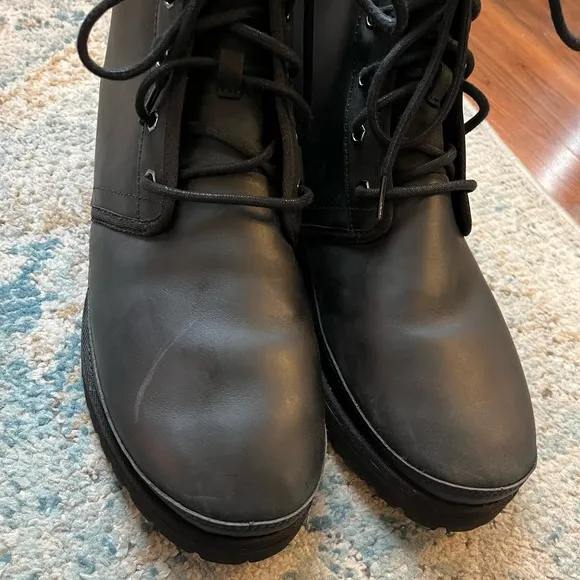 [UGG] Black Harkland Weather Boots- Men’s Size 14