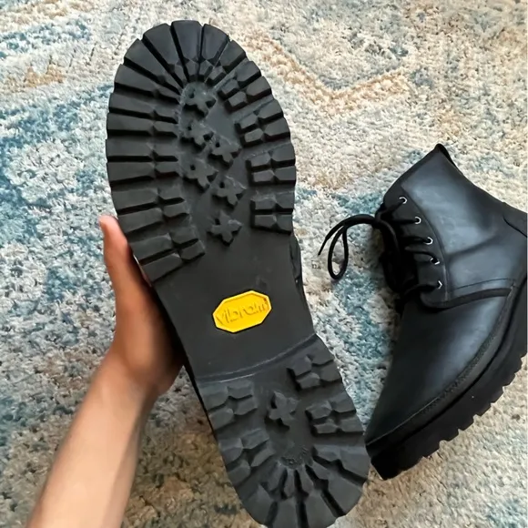 [UGG] Black Harkland Weather Boots- Men’s Size 14