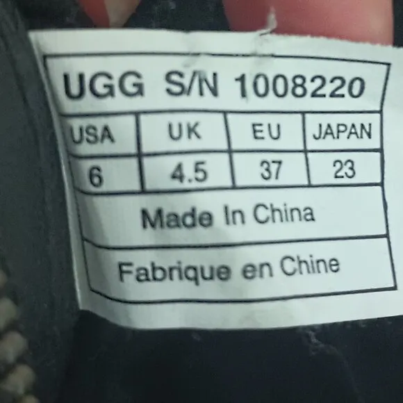 UGG Blayre Black Boots