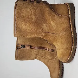 UGG Boots Brown Leather Suede Authentic Toddler Size 7