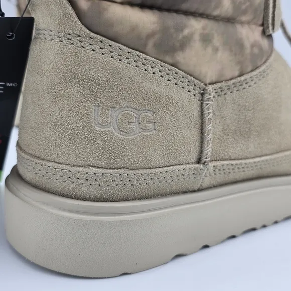 Ugg Classic Mini Lace Weather Smokescreen, Men's 8 Mustard Seed—Missing Galoshes