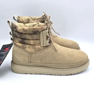 Ugg Classic Mini Lace Weather Smokescreen, Men's 8 Mustard Seed—Missing Galoshes
