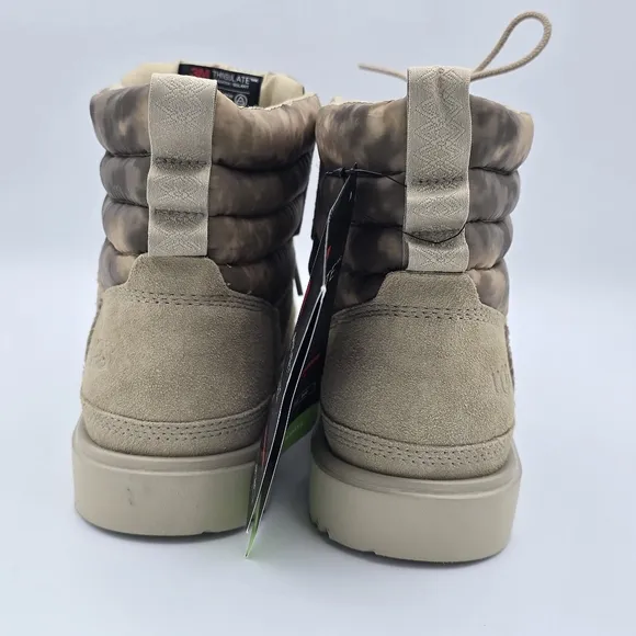 Ugg Classic Mini Lace Weather Smokescreen, Men's 8 Mustard Seed—Missing Galoshes