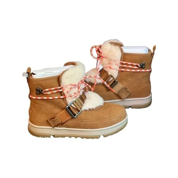UGG Classic Weather Hiker Boots- Chestnut- Size 5- NIB