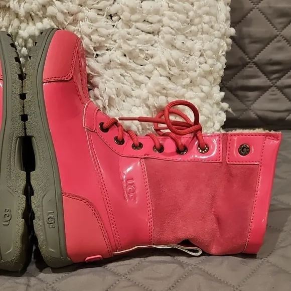 UGG Girls Pink Winter Boots