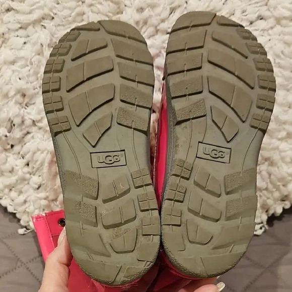 UGG Girls Pink Winter Boots