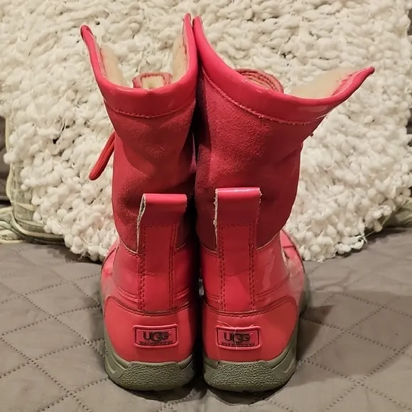 UGG Girls Pink Winter Boots