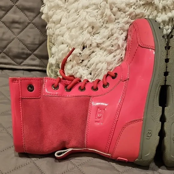 UGG Girls Pink Winter Boots
