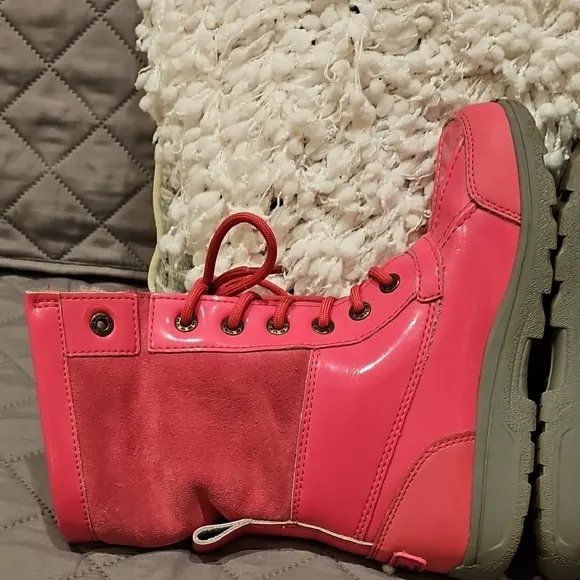UGG Girls Pink Winter Boots