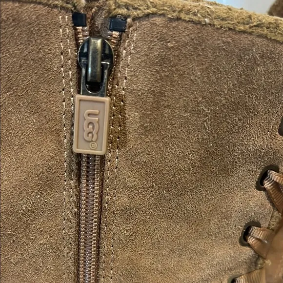 UGG Kids Tan Suede Boots