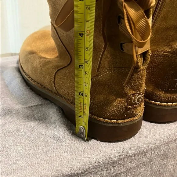 UGG Kids Tan Suede Boots