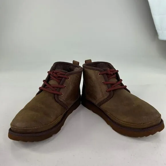 UGG Kids Neumel II Weather Chukka Boots US 3 Toddler Brown Waterproof Leather