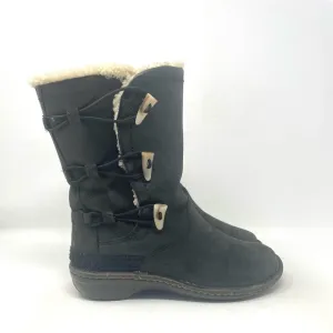 UGG Kona Sheepskin Elastic Toggle Boots 5156 Green Brown Womens 6