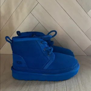 UGG Toddler Blue Suede Boots