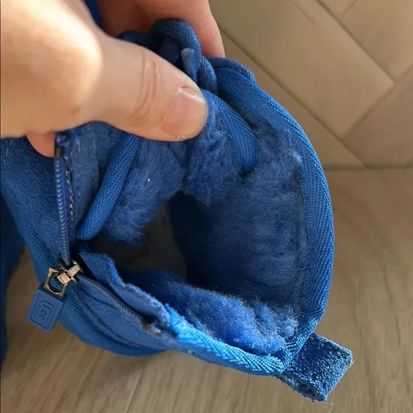 UGG Toddler Blue Suede Boots