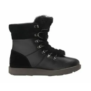 UGG Viki Waterproof Womens Sz 6 Genuine Sheepskin Leather Fashion Boots NEW $220