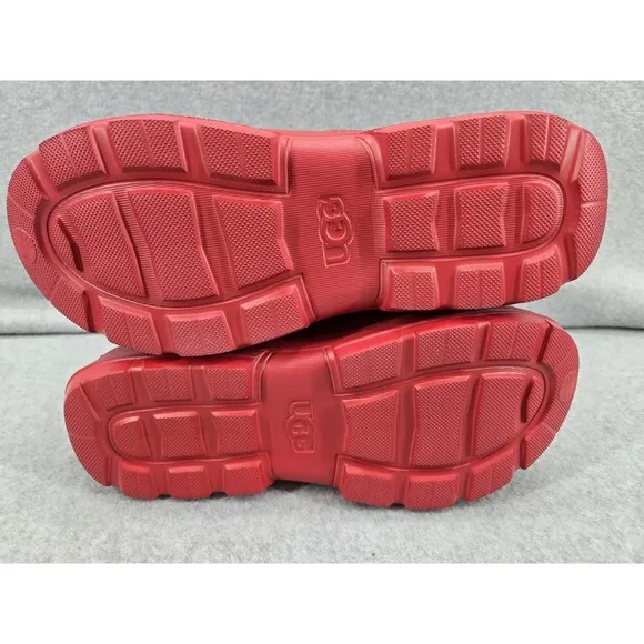 UGG Women's Tasman X Clogs Waterproof Shoes Clogs 1125730 Size 9 Red New