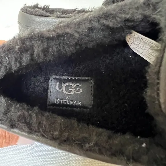 UGG x Telfar Loafer Slippers / House Shoes in Black