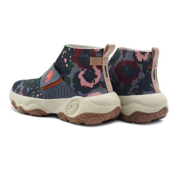 UIN Women's Walking Shoes Comfort Sneaker(Dye-Grey Green Cazorla II) No Box
