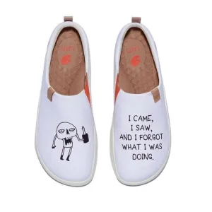 UIN Women's Walking Shoes Slip On Casual Sneaker (Toledo X Who Am I 5 )