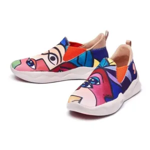 UIN Women's Sneakers Lightweight Walking Comfy Shoes(Fantasy Mijas II)New No Box
