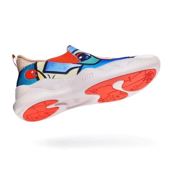 UIN Women's Sneakers Lightweight Walking Comfy Shoes(Fantasy Mijas II)New No Box