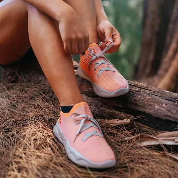 UIN Women's Sneakers Lightweight Walking Comfy Shoes (Mijas- Coral Red)