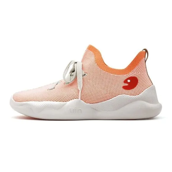 UIN Women's Sneakers Lightweight Walking Comfy Shoes (Mijas- Coral Red)