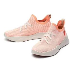 UIN Women's Sneakers Lightweight Walking Comfy Shoes (Mijas- Coral Red)