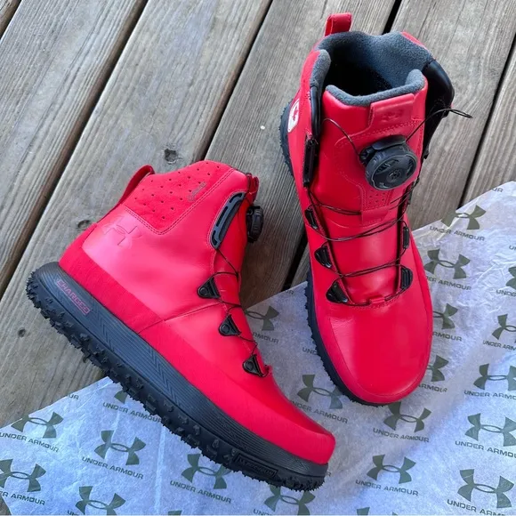 Under Armour Govie Fat Tire Charged Boots Olympic Canada 12.5
