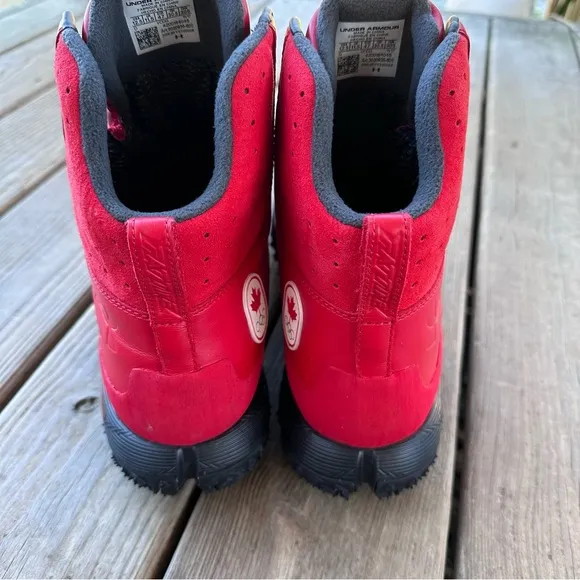 Under Armour Govie Fat Tire Charged Boots Olympic Canada 12.5