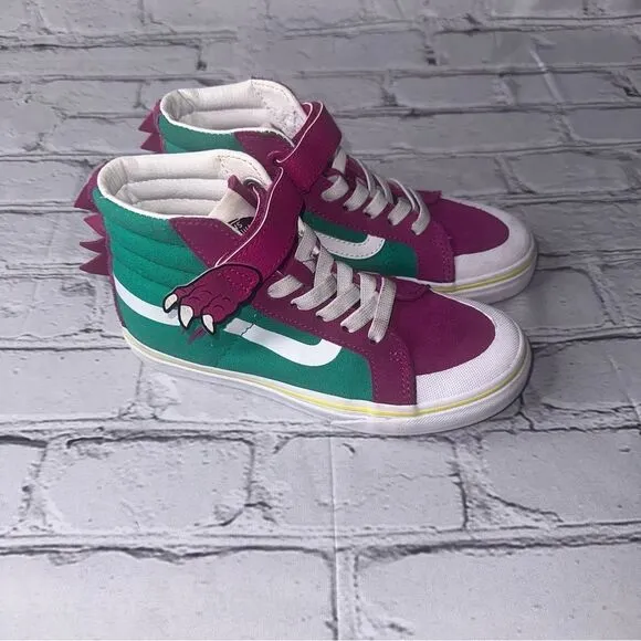 VANS DINO SK8-HI RE KID'S SHOES Size 1
