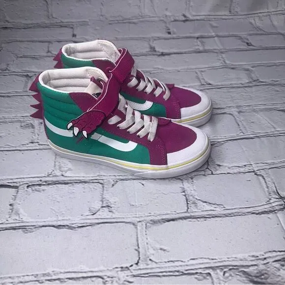 VANS DINO SK8-HI RE KID'S SHOES Size 1