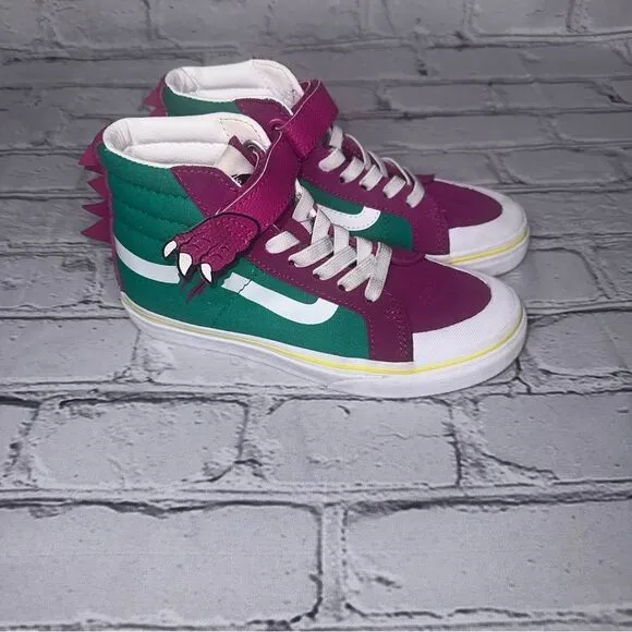 VANS DINO SK8-HI RE KID'S SHOES Size 1