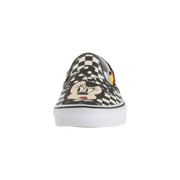 Vans Kids Youth x Disney Mickey &amp; Minnie Mouse Classic Slip-On Shoes