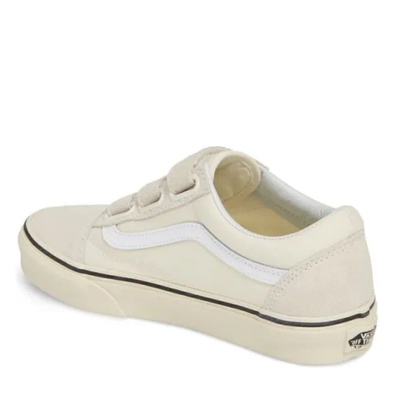 VANS Old Skool V Pro Sneaker (Women), Size 8.5, Beige/Marshmallow, Classic NWT