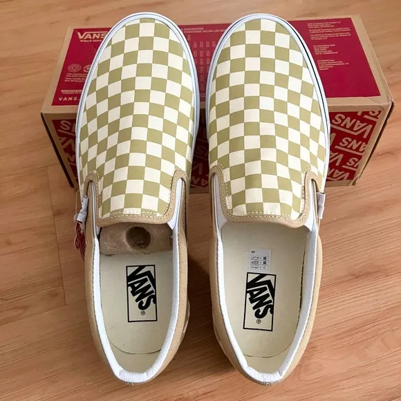 Vans Women Classic Slip-On Checkerboard Shoe Mens 11.0 US Women’s 12.5US