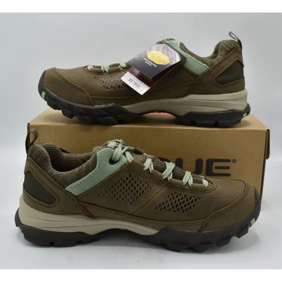 Vasque Women Size 9.5 Talus AT Low UltraDry Waterproof Bungee Brown Hiking Shoes